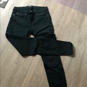 Hudson dark green jeans